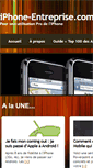 Mobile Screenshot of iphone-entreprise.com