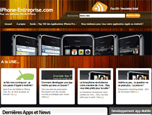 Tablet Screenshot of iphone-entreprise.com